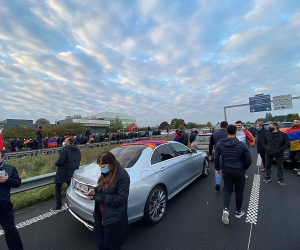Armenians Block Highways in Europe to Protest Inaction on Karabakh