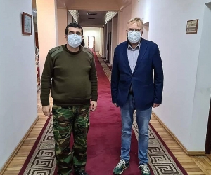 Artsakh President, Visiting Russian Deputy Discuss Karabakh Situation