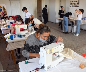 «Արցախի կանայք՝ Արցախի համար». էկո պայուսակների արտադրություն Օշականում