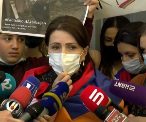 Yerevan: Demonstrators Demand Germany Facilitate Karabakh Ceasefire