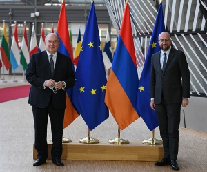 Armenian President Tells European Council President that Turkey is a Regional Destabilizing Force