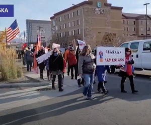 В штате Аляске прошла акция протеста против турецко-азербайджанской агрессии