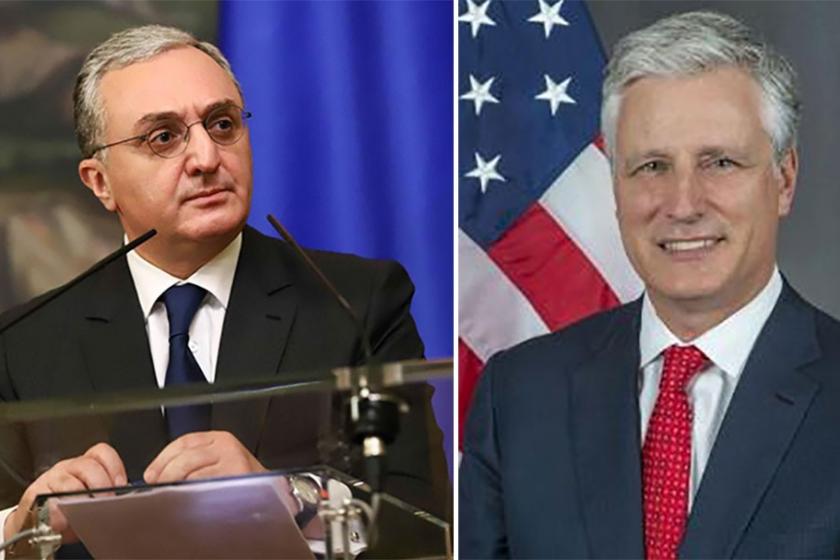 Washinton DC: Armenian FM and US National Security Advisor Discuss Karabakh Fighting