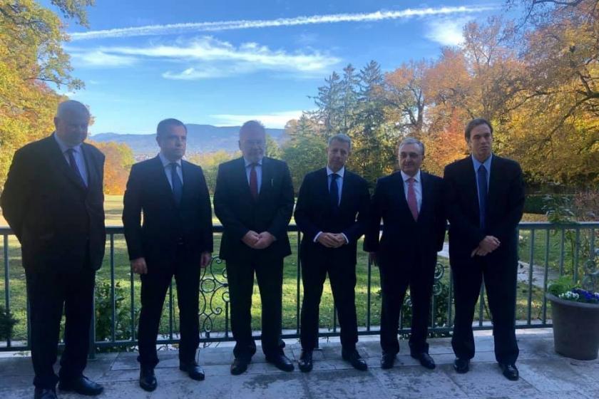Armenian, Azerbaijani Foreign Ministers Meet in Geneva