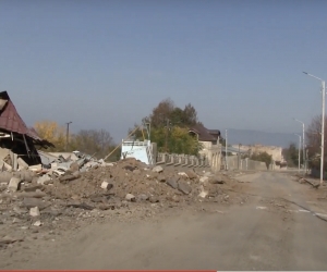 Azerbaijani Military Shelled Shushi Last Night