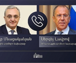 Armenian, Russian Foreign Ministers Discuss Karabakh Situation