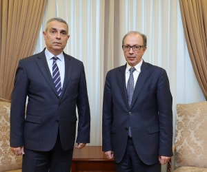 Artsakh, Armenian Foreign Ministers Meet in Yerevan