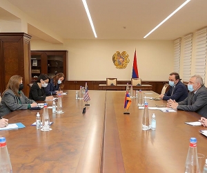 Վաղարշակ Հարությունյանն ընդունել է ՀՀ-ում ԱՄՆ արտակարգ և լիազոր դեսպանին