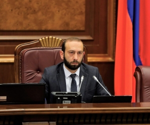 Armenian Parliamentary Speaker Back to Work After November 10 Beating