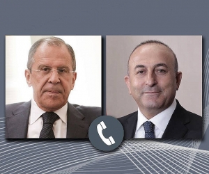 Russian, Turkish Foreign Ministers Discuss Strengthening Karabakh Ceasefire