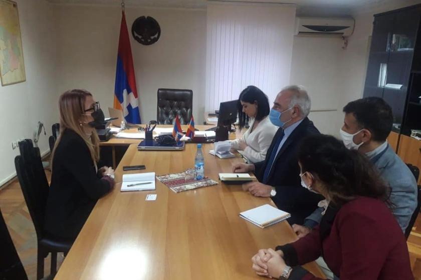 Մանե Թանդիլյանն ընդունել է Լիոնի նախկին քաղաքապետ, բժիշկ Գևորգ Կեպենեկյանին
