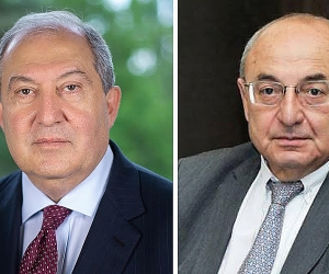 Armenian President, Vazgen Manukyan Discuss Domestic Situation