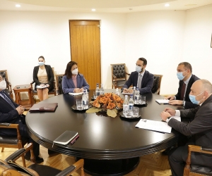 Վահան Քերոբյանը հանդիպել է ՉԺՀ նորանշանակ արտակարգ և լիազոր դեսպանի հետ