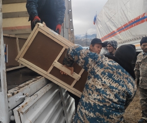 Russia Sends Eighty Tons of Humanitarian Aid to Artsakh
