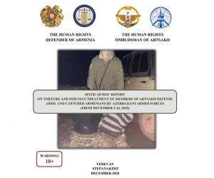 Armenian Ombudsman Presents 6th Report on Azerbaijani Atrocities Against Captives and Victims