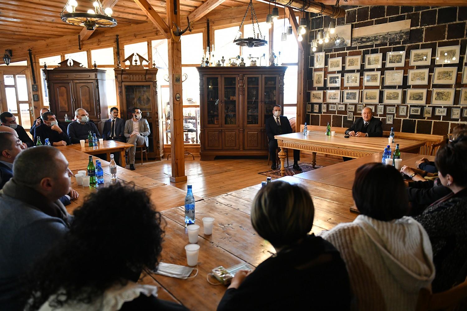Armenian President Again Calls for Pashinyan's Resignation; Country Must be Placed on "Right Path" Forward