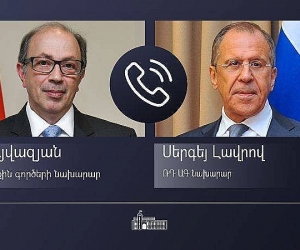 Armenian, Russian Foreign Ministers Discuss Karabakh Ceasefire