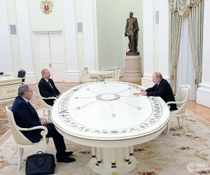 Պուտինը, Փաշինյանն ու Ալիևը համատեղ հայտարարություն են ստորագրել
