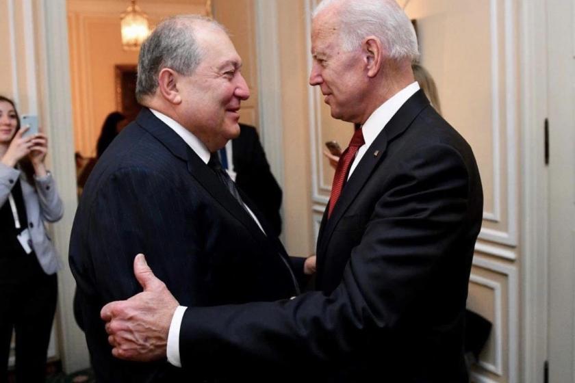 Armenian President Congratulates Joe Biden