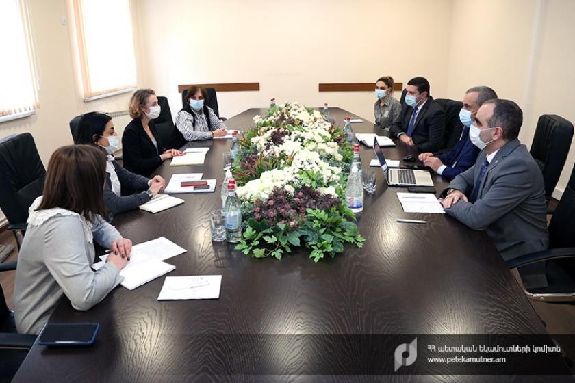 ՊԵԿ-ում տեղի է ունեցել հանդիպում Զարգացման ֆրանսիական գործակալության ներկայացուցիչների հետ