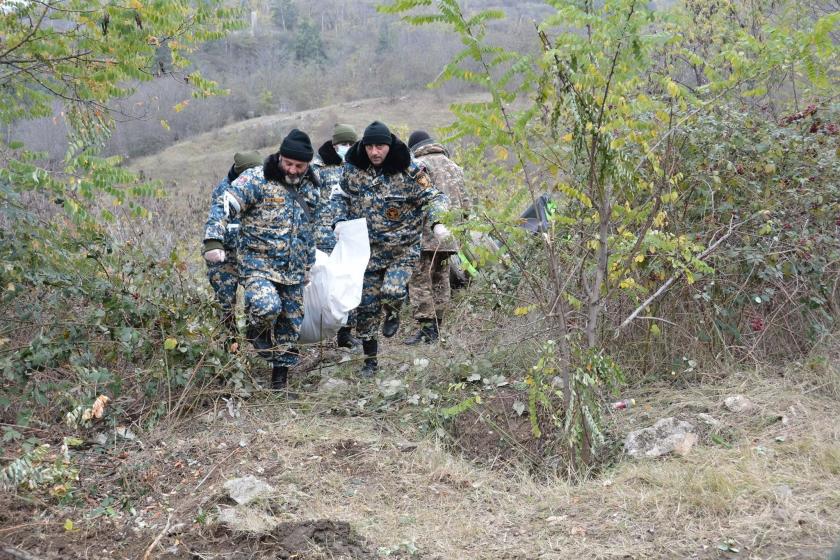Վարանդայի (Ֆիզուլի) ուղղությունից հայտնաբերել են ևս 9 զոհված զինծառայողի աճյուն. ԱԻՊԾ