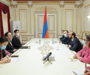 Armenian Parliamentary Speaker, Chinese Ambassador Discuss Economic Relations
