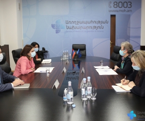 Առողջապահության նախարար Անահիտ Ավանեսյանն ընդունել է Եվրամիության դեսպանին