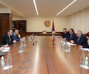 Վաղարշակ Հարությունյանն ու Վրաստանի դեսպանը քննարկել են տարածաշրջանային անվտանգությանն առնչվող հարցեր