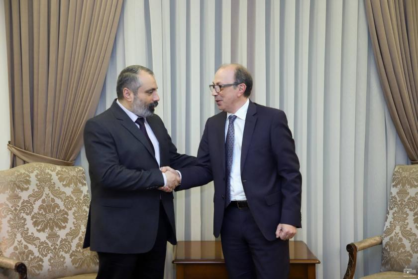 Armenia, Artsakh Foreign Minister Discuss Cooperation