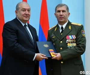 Armenian President, Chief of General Staff Discuss Political Situation