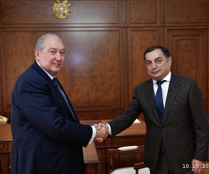 Armenian President, Opposition Party Official Discuss Political Situation in Country