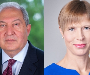 Armenian, Estonian Presidents Discuss Armenian POW/MIA Issue