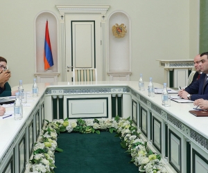 Գլխավոր դատախազի տեղակալ Գևորգ Բաղդասարյանն ընդունել է Երևանում ԵԽ գրասենյակի ղեկավարի պաշտոնակատար Մաքսիմ Լոնգագեին