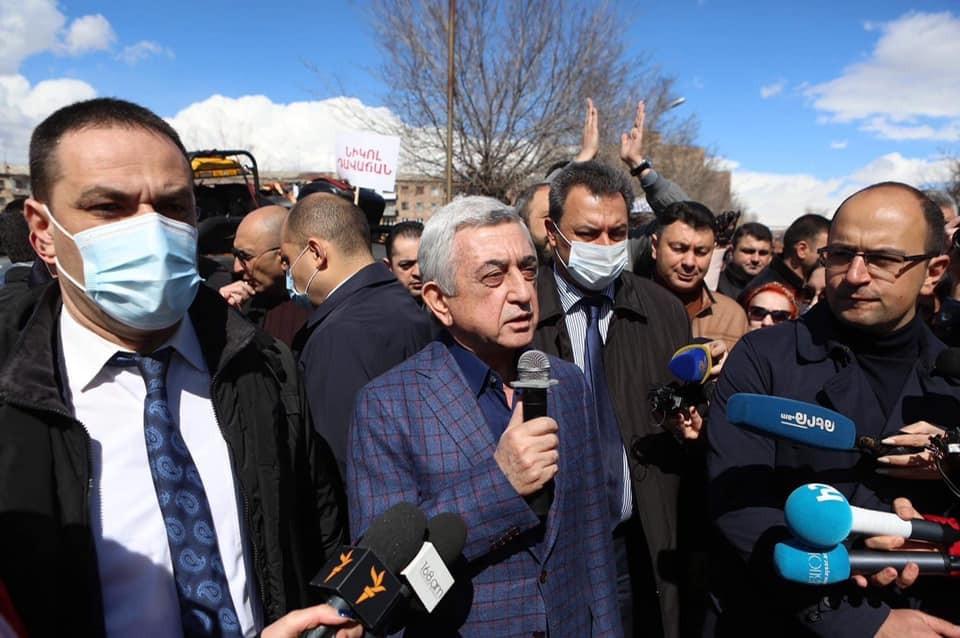 Serzh Sargsyan's Lawyers Want Court to Lift Asset Freeze