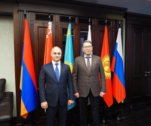 Գեղամ Գևորգյանը Մոսկվայում հանդիպում է ունեցել Արման Շակկալիևի հետ