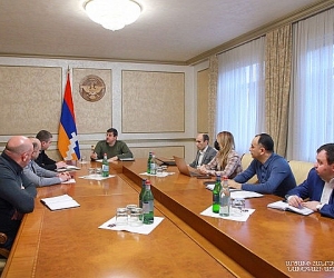 Արայիկ Հարությունյանի մոտ քննարկվել են պատերազմի ընթացքում քաղաքացիների գույքի կորուստների փոխհատուցման հարցերը