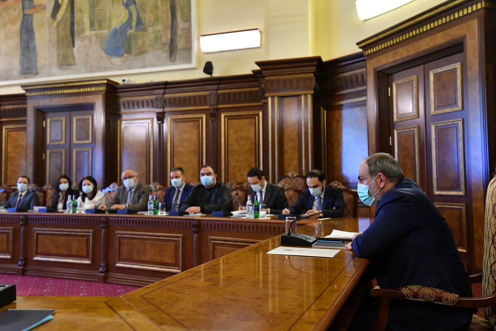 Armenian Prime Minister Calls for Increased Safety Inspections as Covid-19 Infection Rate Rises