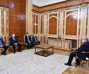 Armenian President, Party Heads Discuss Electoral Code Amendments