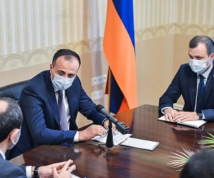 Արսեն Թորոսյանը Բնապահպանության և ընդերքի տեսչական մարմնի աշխատակազմին է ներկայացրել նորանշանակ ղեկավարին