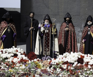Catholicos Garegin II Honors Memory of 1915 Armenian Genocide Martyrs