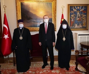Erdoğan to Constantinople Armenian Patriarch: &quot;Our peoples have lived in peace in these lands for centuries&quot;
