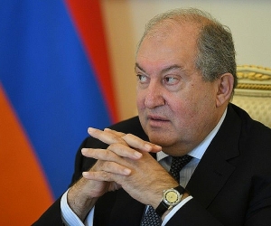 Baghdad Fire: President Sarkissian Sends Condolences to Iraqi President