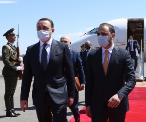 Georgian Prime Minister In Armenia