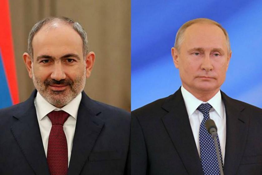 Никол Пашинян проинформировал Владимира Путина о сложившейся в Сюникской области ситуации