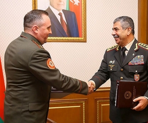 Բելառուսի պաշտպանության նախարարը պաշտոնական այցով ժամանել է Բաքու