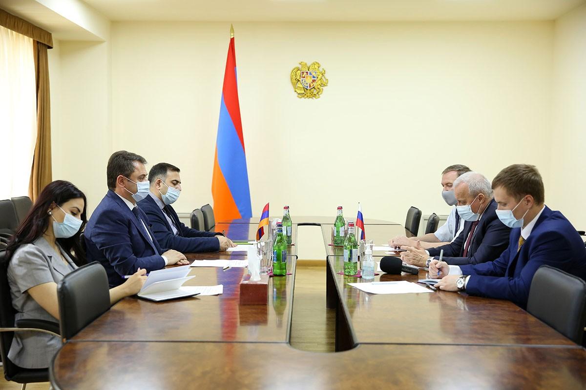 Հայկ Չոբանյանը հանդիպել է ՌԴ դեսպանի հետ