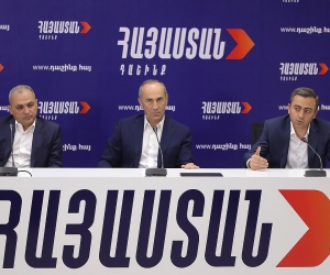 Տեղի է ունեցել Ռոբերտ Քոչարյանի, Իշխան Սաղաթելյանի և Վահե Հակոբյանի համատեղ ասուլիսը