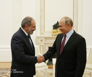 Putin Sends Birthday Greetings to Pashinyan