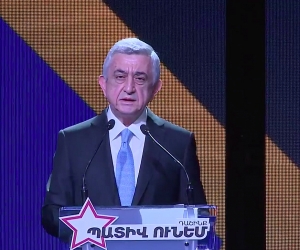 Ս. Սարգսյան. «Առաջիկա ընտրությունը մահը հաղթելու եւ հառնելու հնարավորություն է»
