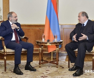 Նախագահ Արմեն Սարգսյանը շնորհավորել է Նիկոլ Փաշինյանին